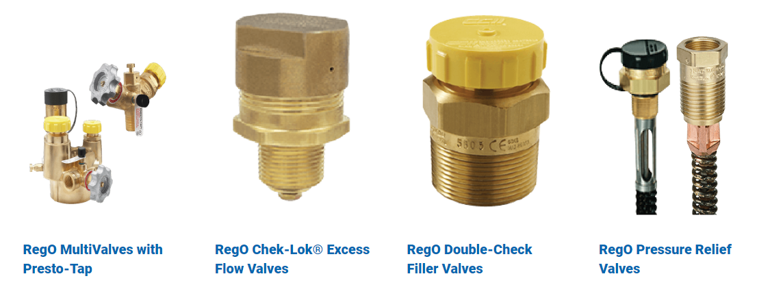 REGO MULTIVALVES CHECK-LOK EXCESS FLOW PRESSURE RELIEF VALVE